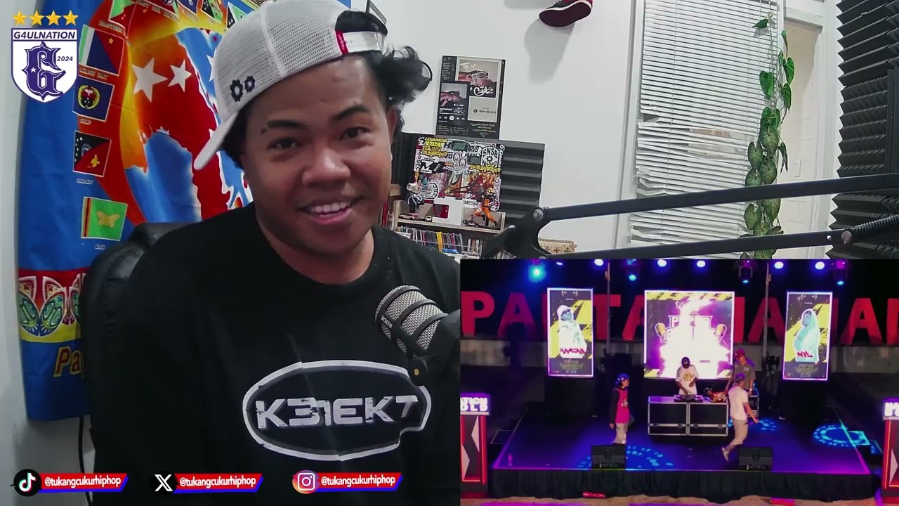 GunZ Reacts to HAMZAH vs NOVAL | #PB2025 Top 16 Rap Battle (PBTV)