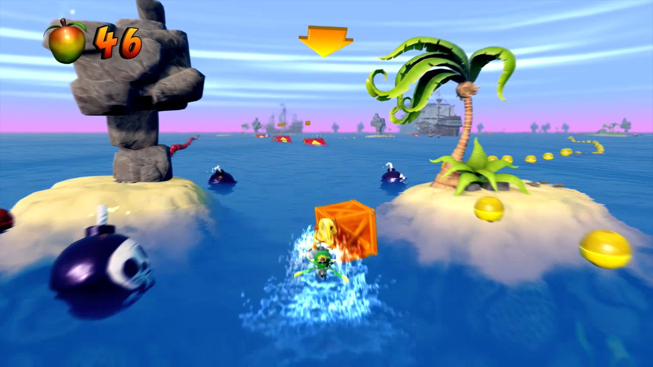 Crash Bandicoot 3: Warped (N-Sane Trilogy) - Level 18: Tell No Tales (Crystal/Gem)