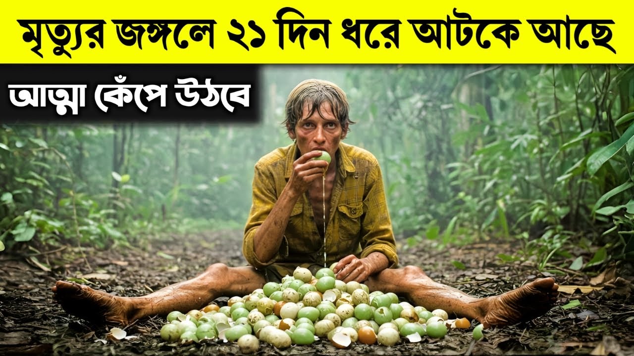 অ্যামাজন জঙ্গলে একা বেঁচে থাকার লড়াই | True Survival Story in Amazon Jungle #survivalstory