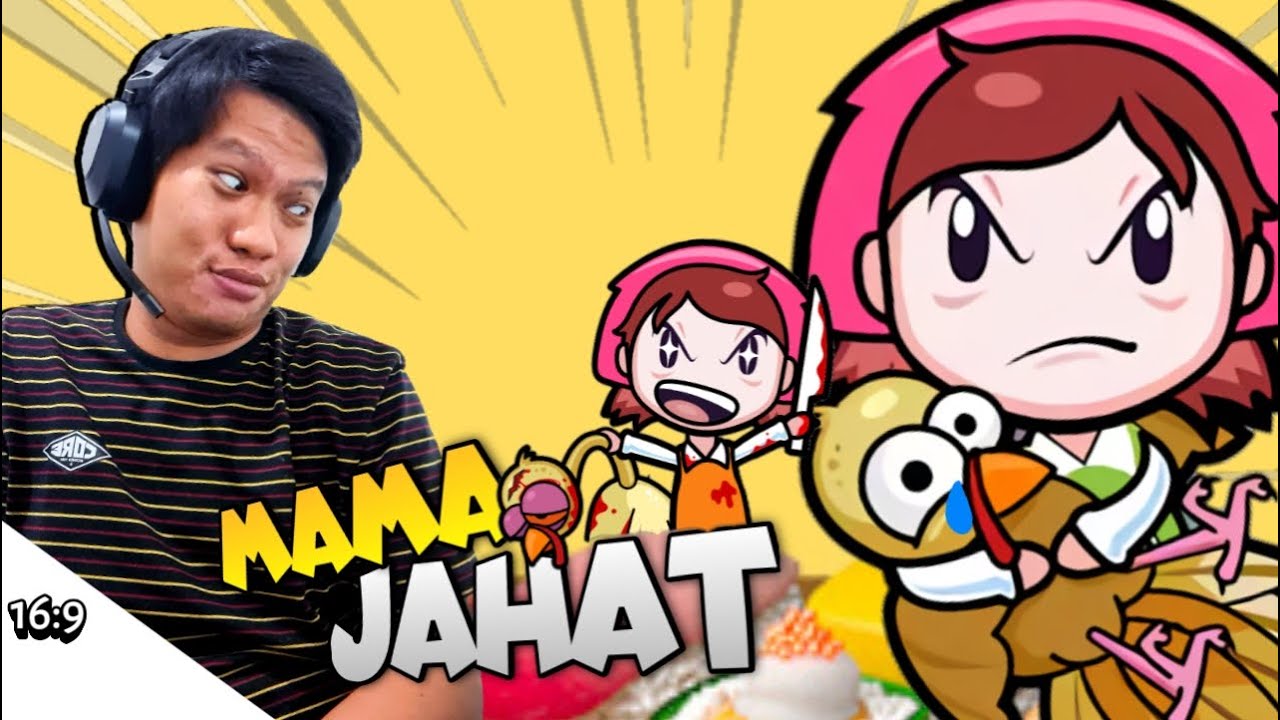 COOKING MAMA EXE WKWK!! MEMASAK DENGAN KEBENCIAN!!! Cooking Mama [INDO] ~Mama Vegetarian??