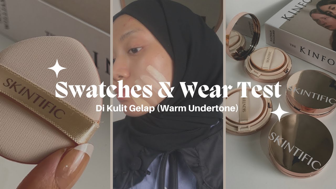 SKINTIFIC Cover All Perfect Cushion (Swatches + Wear Test)