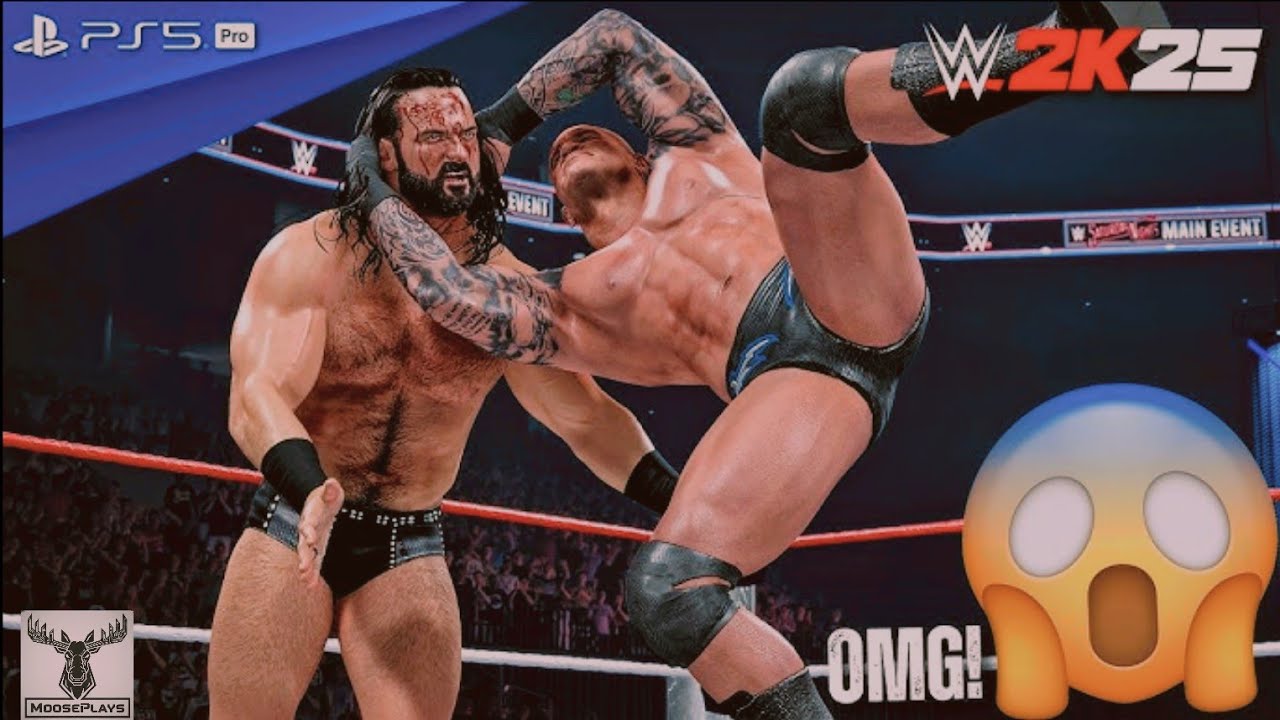Wwe 2K25 - Randy Orton vs Drew McIntyre - UNDISPUTED WWE CHAMPIONSHIP | Full Match Gameplay