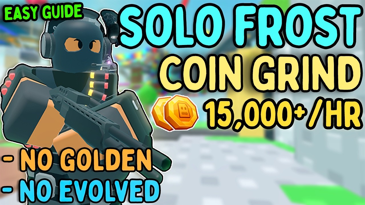 Easy Solo Frost Mode Speedrun Without Golden/Evolved Towers | Easy Guide | TDS