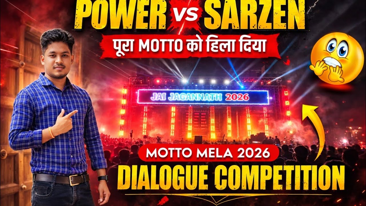 Sarzen vs power dialogue competition | MOTTO MELA 2026 | World label competition | MOTTO MELA WINNER