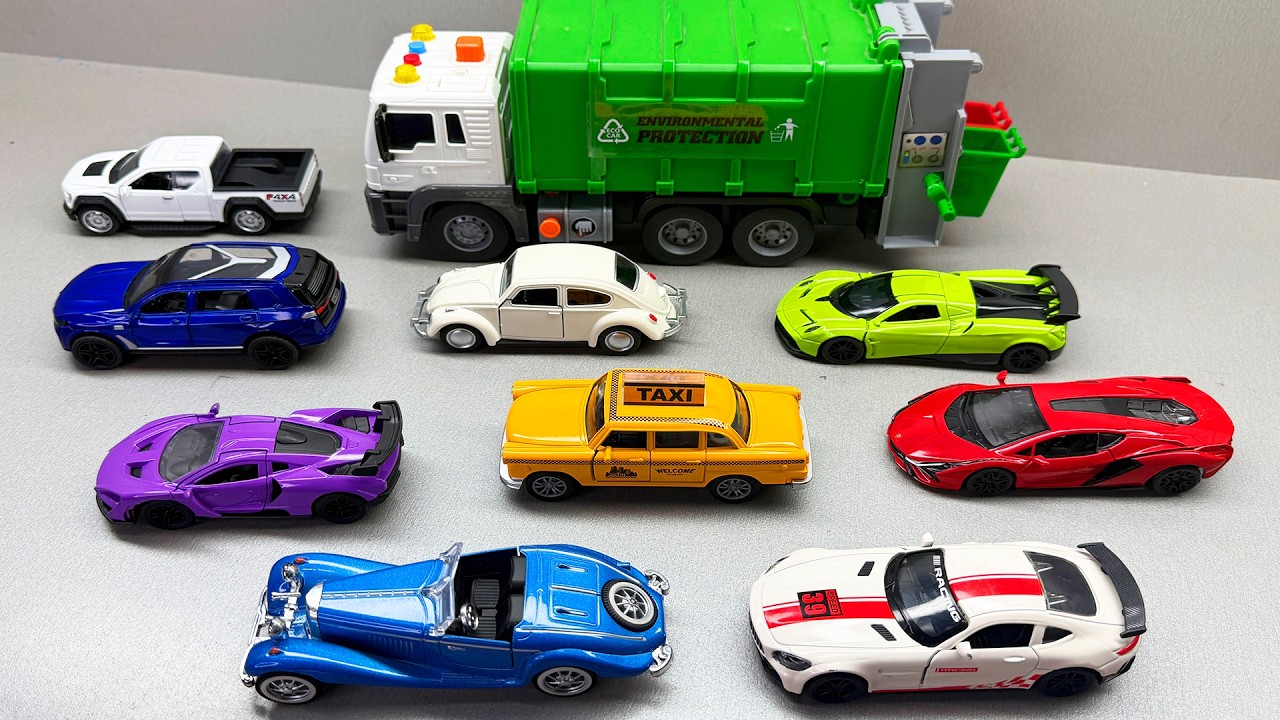 Tiny Cars Big Adventure | Fun And Relaxing Toy Car Sounds For Kids