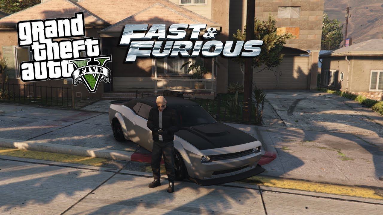 FAST AND FURIOUS 8 DANS GTA5 : AVOIR LA DODGE CHALLENGER DEMON DE DOM - Mrjksaw