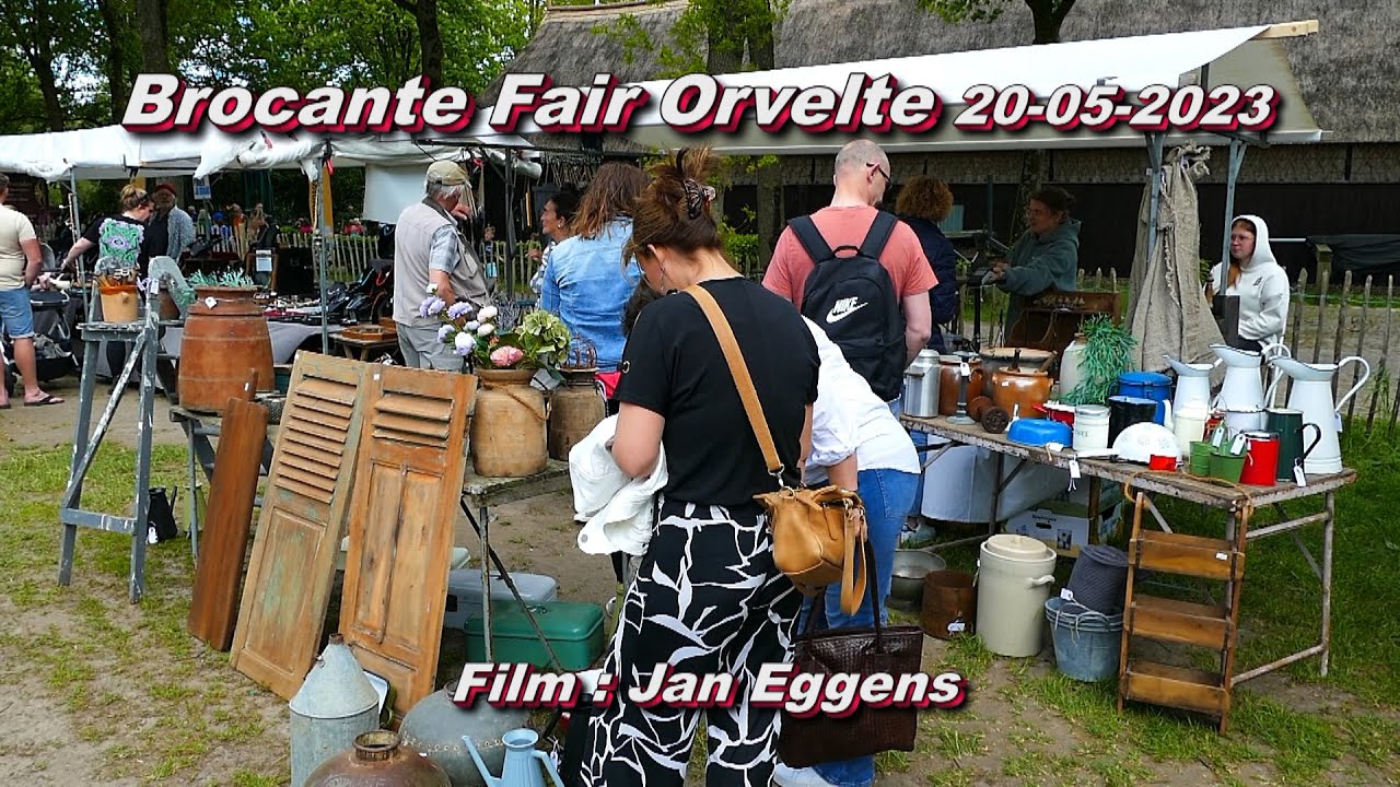 Brocante Fair in Orvelte 20 05 2023