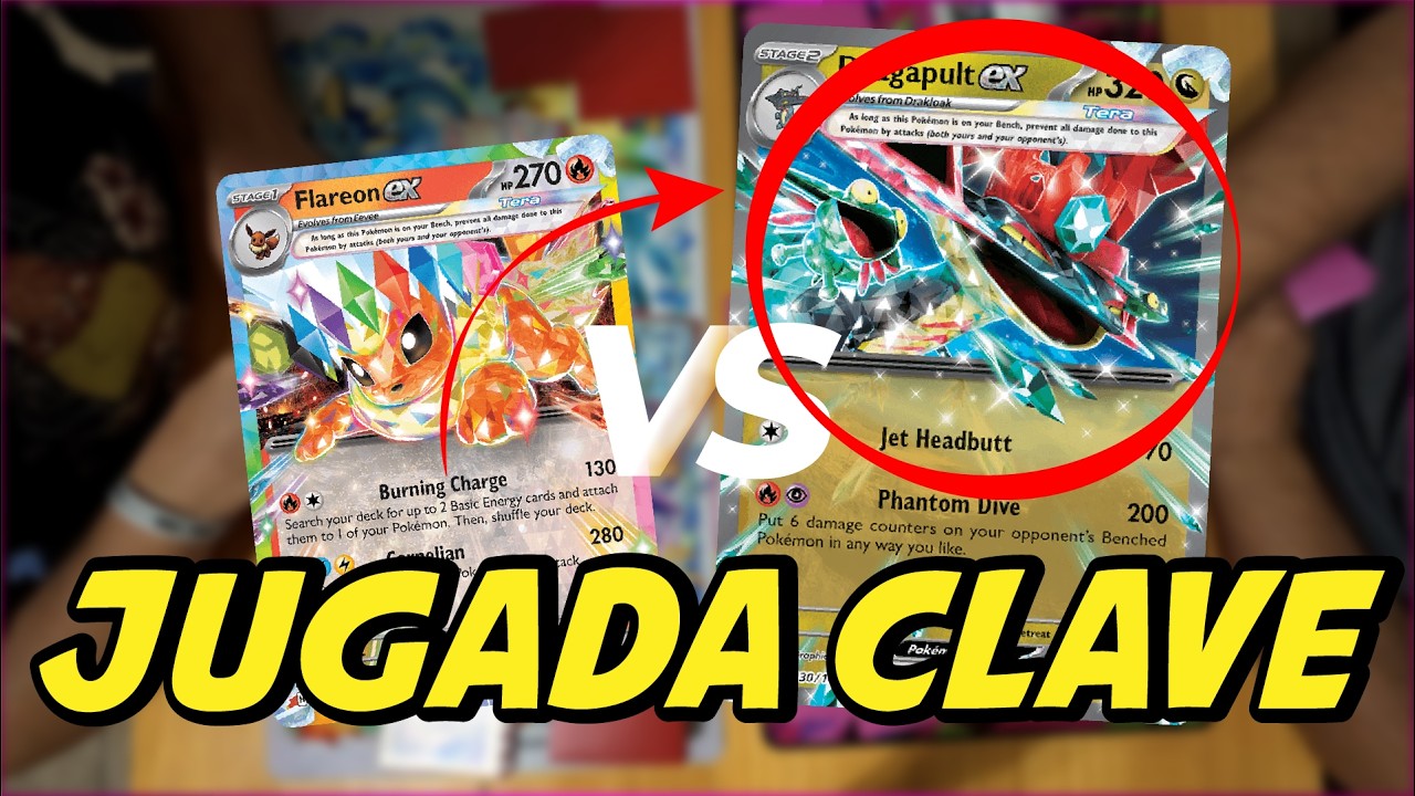 Dragapult ex vs Flareon Box | Tabletop Pokémon TCG