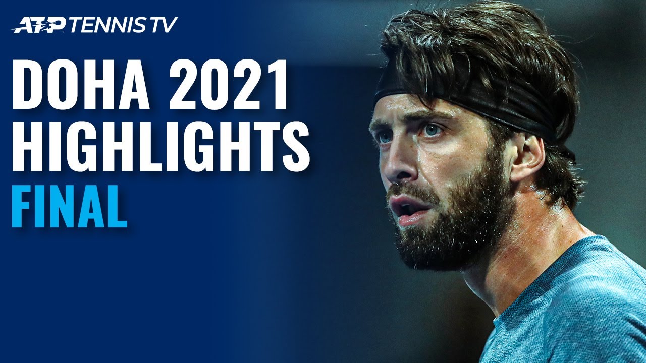 Roberto Bautista Agut vs Nikoloz Basilashvili | Doha 2021 Final Highlights
