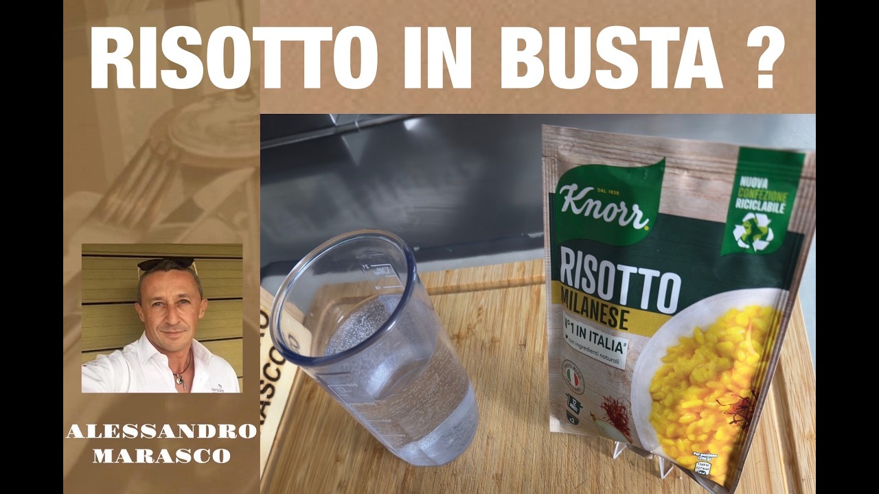 Provo il risotto in busta della Knorr