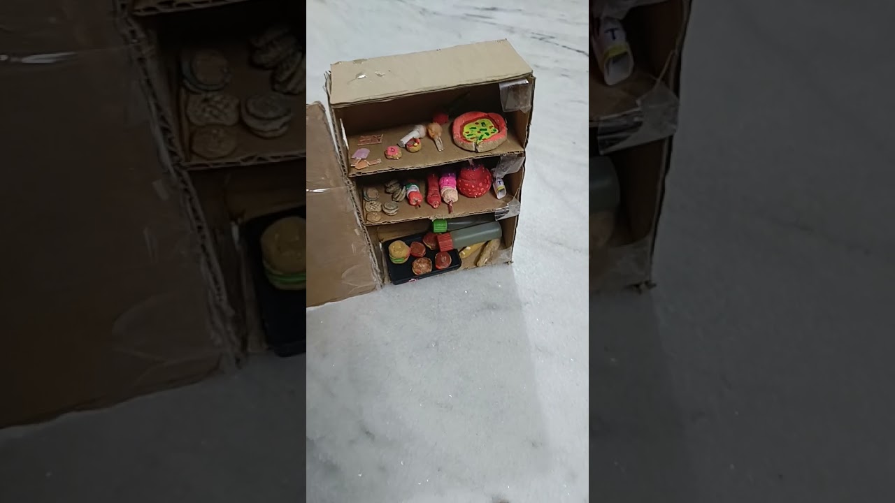 how to make barbie doll Fridge 🤩 ||very very easy and amazing 😄👑