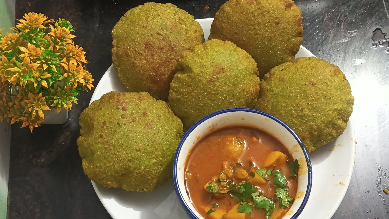 🙏🇮🇳 मटर की पूरी, 😋 ना फटने का डर न भरने की झंझट, #matar ki puri #food #cooking #viral 