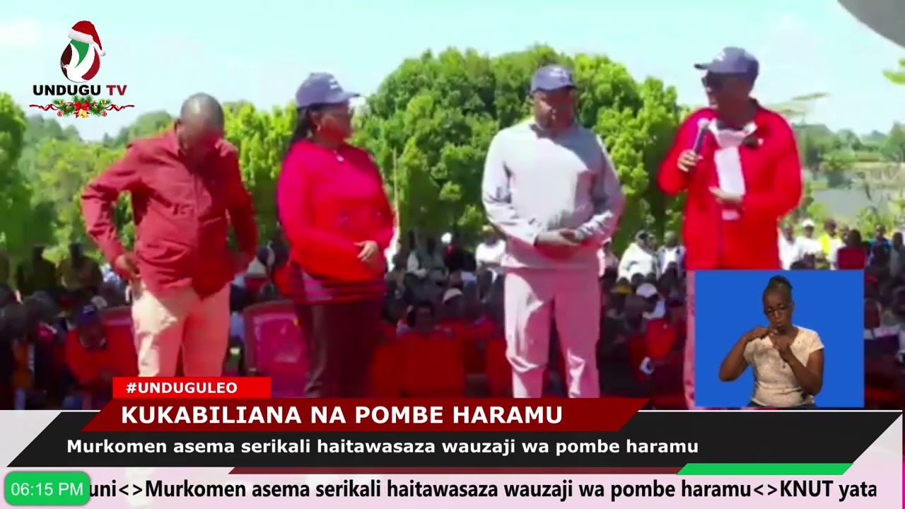 Murkomen asema serikali haitawasaza wauzaji wa pombe haramu