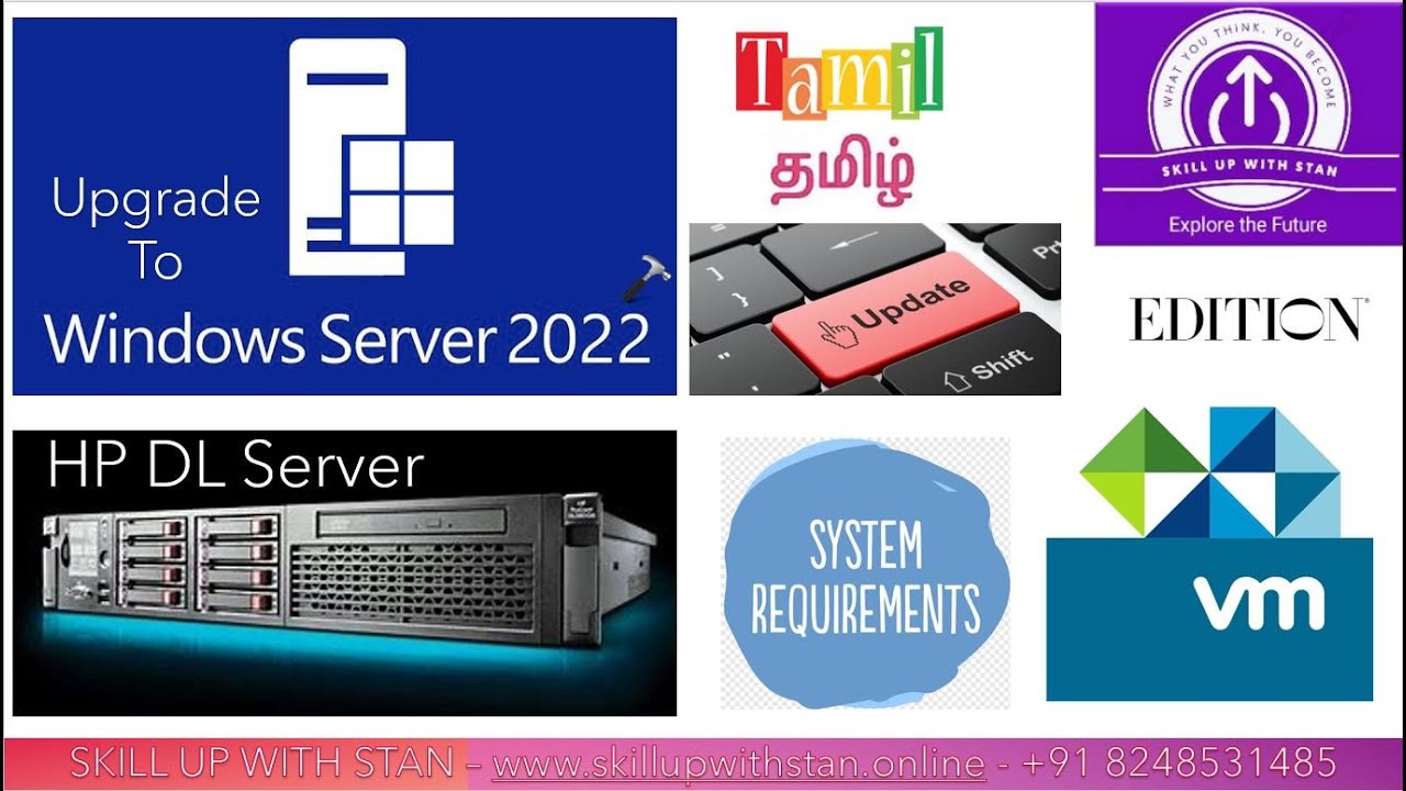 UPGRADE WINDOWS SERVER 2019 to 2022 - in TAMIL