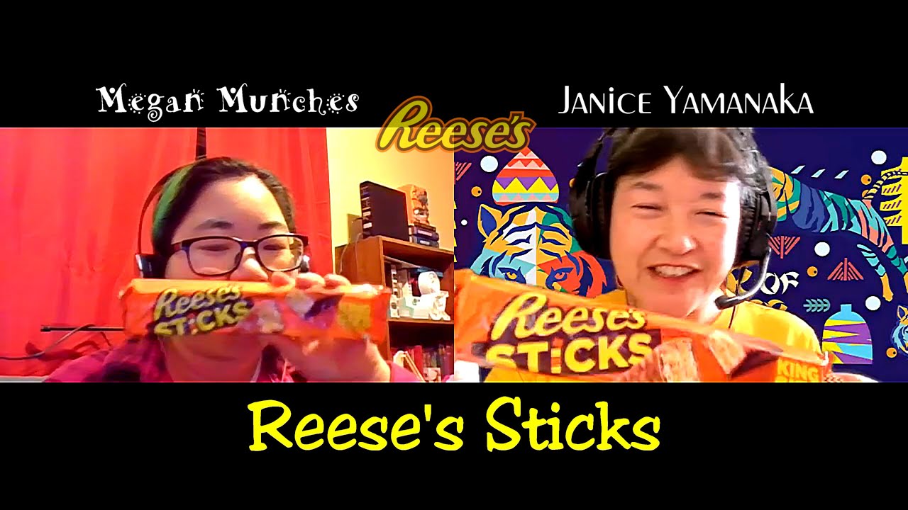 Reese's Sticks collab w/ Megan Munches #2022Vernal Vittles #Quarantine2022