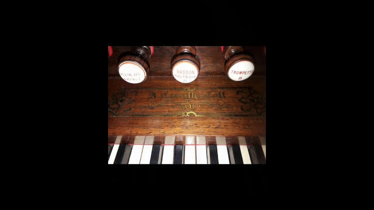 Levan Zautashvili spielt Widor Symphonie 2 Adagio auf der Cavaille Coll Orgel in Mainz Bretzenheim