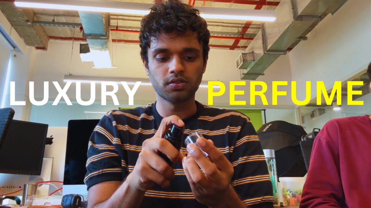 I made my own luxury perfume at office