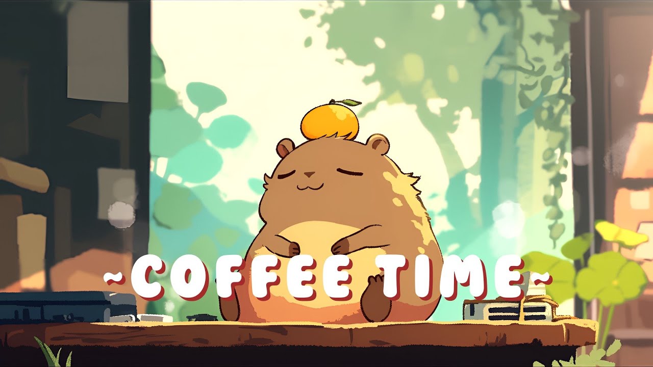 Capybara Lofi Radio - Peaceful Music for Your Soul ~ Chill Session ~ 🦫 🌿 ☕