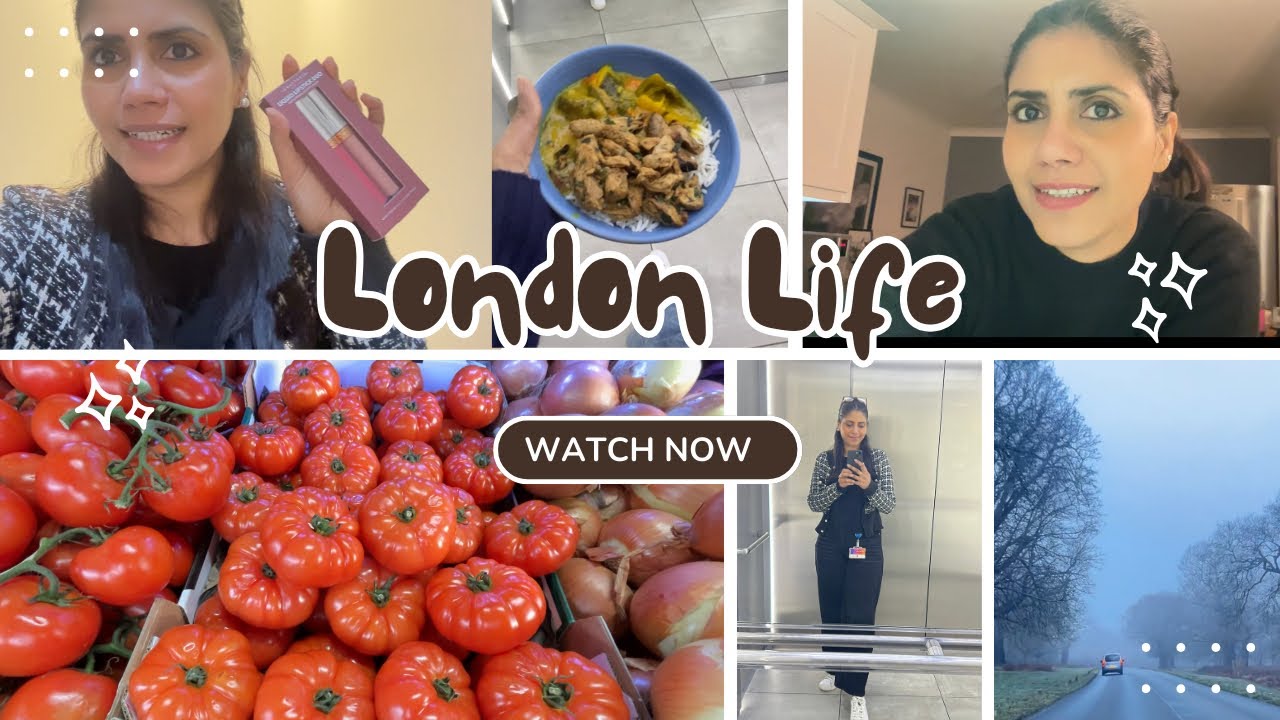 9-5 Work week | Lazy Dinner | London Life
