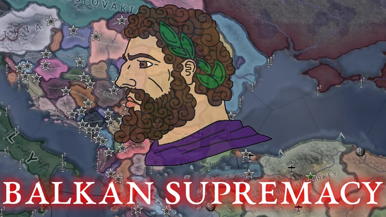 Hearts of Iron 4 But We Only Play Balkan Nations
