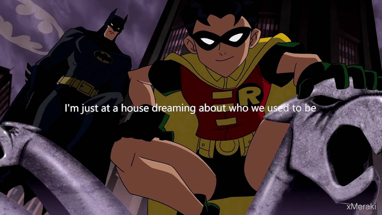 Jason Todd & Bruce Wayne 