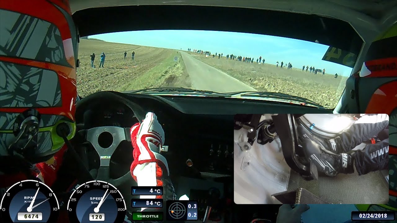 ONBOARD Rally van Haspengouw 2018 BMW M3 E30 by Mats vd Brand & Eddy Smeets
