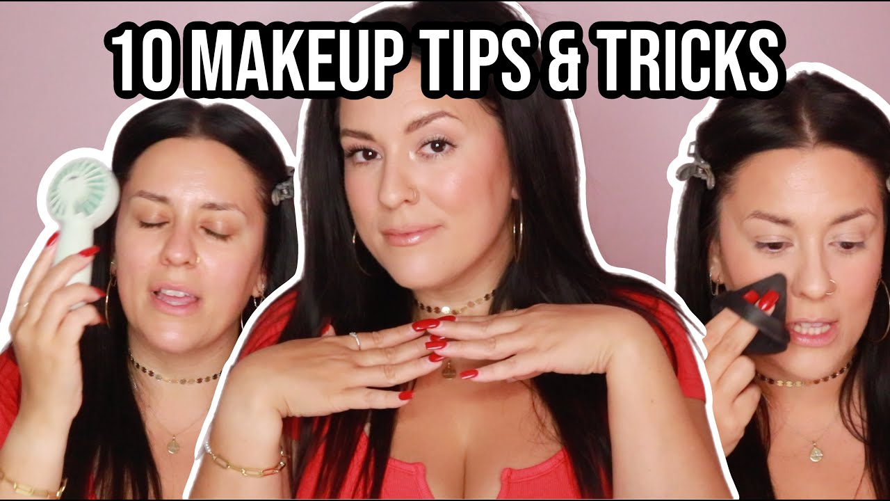10 EASY MAKEUP TIPS & TRICKS I WISH I'D KNOWN SOONER!