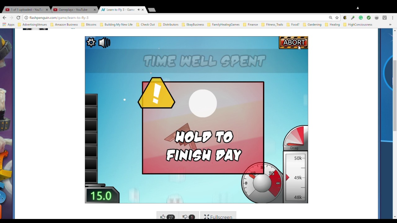 Learn to Fly 3 Full Gameplay: Part 4
