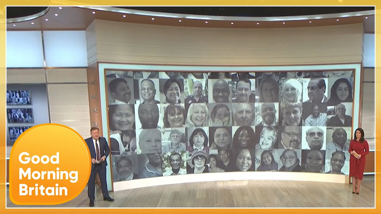 A Moving Tribute as More Than 100,000 People Have Now Died With Coronavirus in the UK | GMB