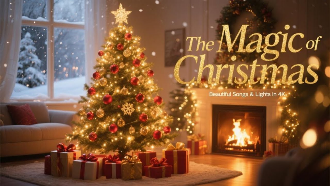 Feel the Glow of Christmas 🎄 | Beautiful 4K Songs Compilation