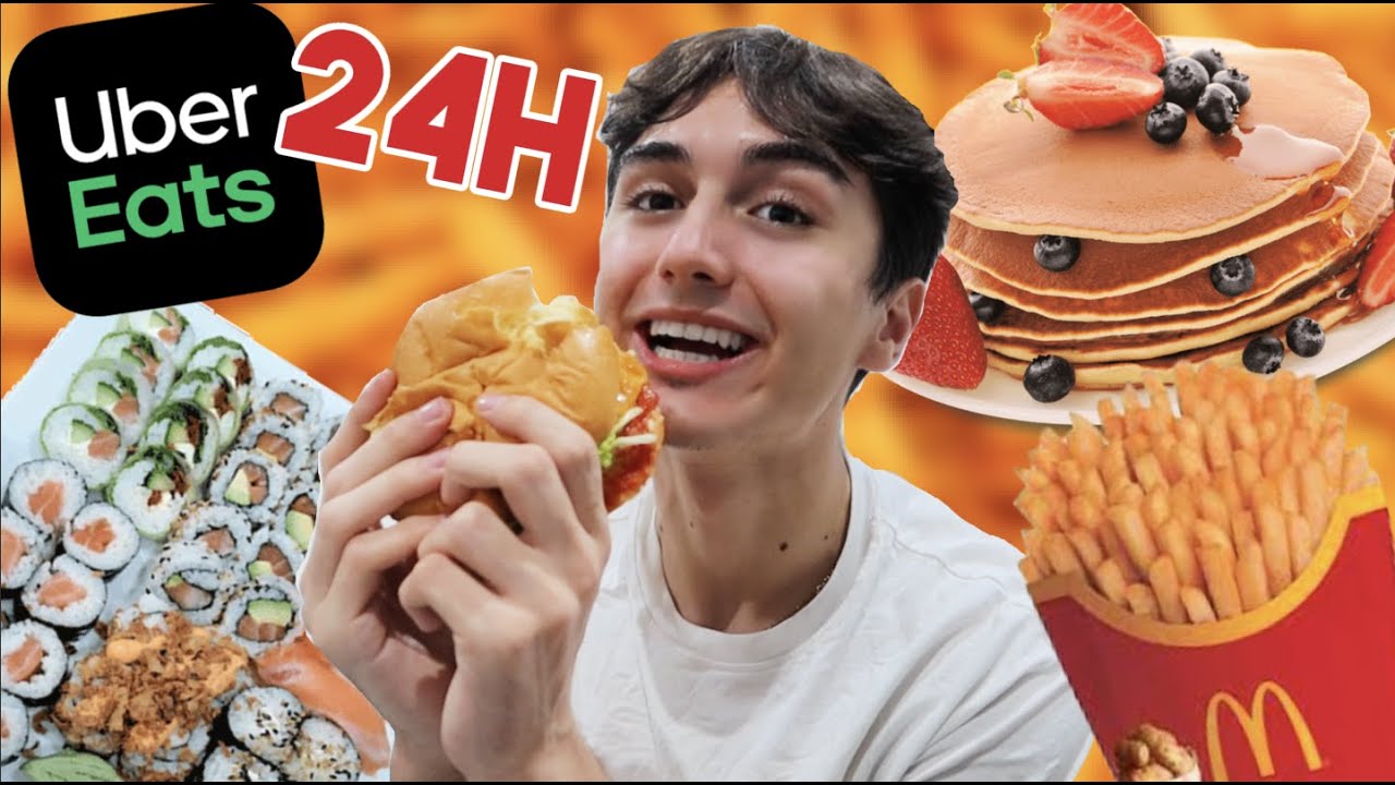 JE MANGE UBER EAT PENDANT 24H (extrême)