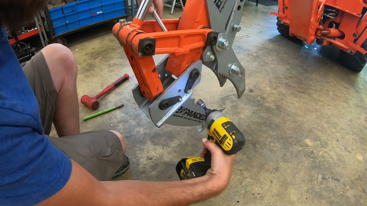 removing the last stump from my yard with the kubota bx and trying bxpanded's root ripper!