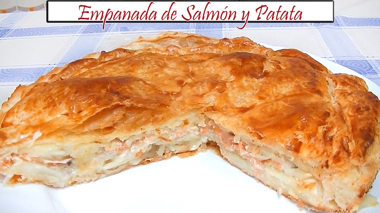 Empanada de Salmón y Patata | Receta de Cocina en Familia