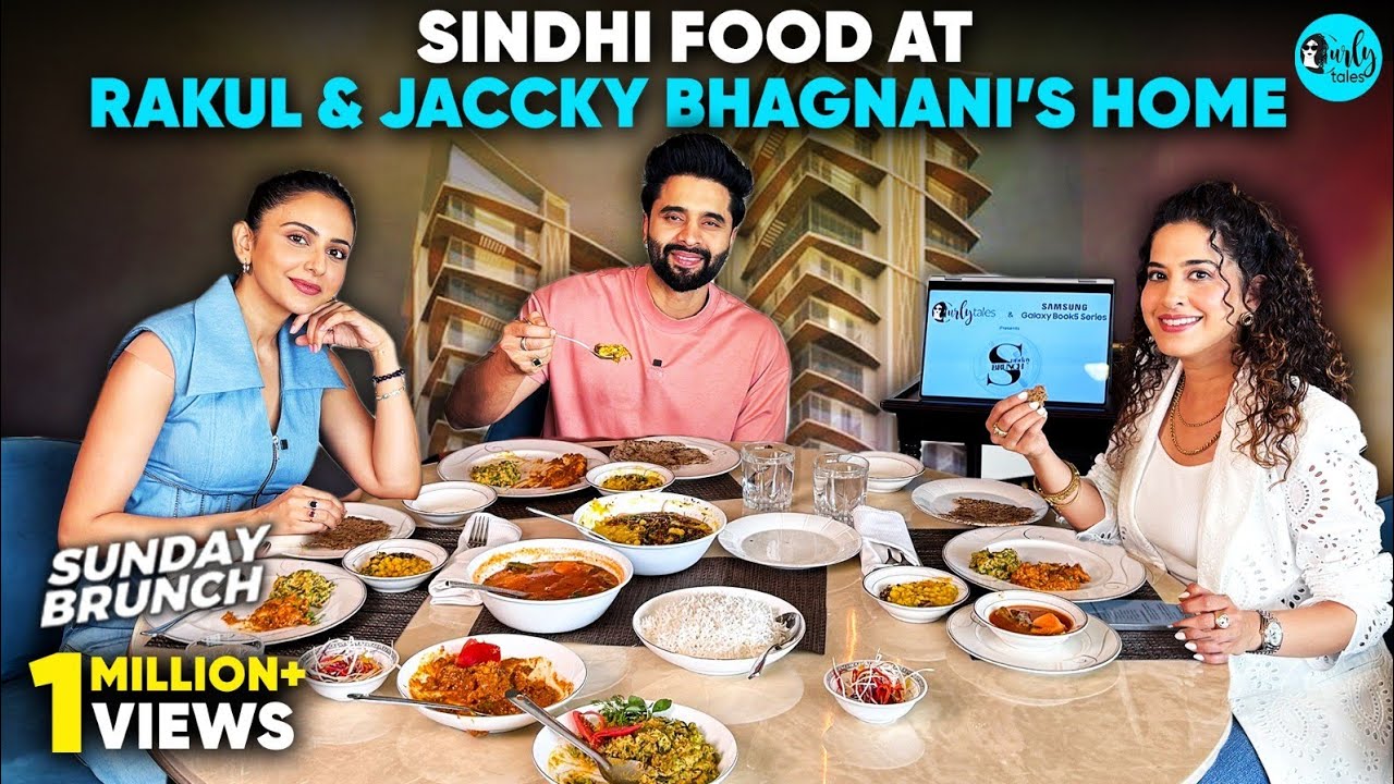 Authentic Sindhi Food at Jackky & Rakul&rsquo;s Home! | Sunday Brunch EP 175 | Curly Tales