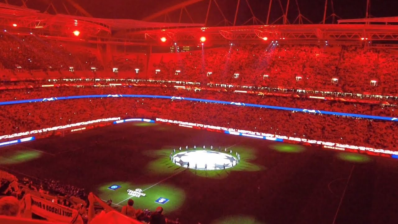 Benfica-Napoli pre match 25.12.10 벤피카 나폴리 경기전 분위기 Ser Benfiquista, Benfica Vencer, UCL Anthem