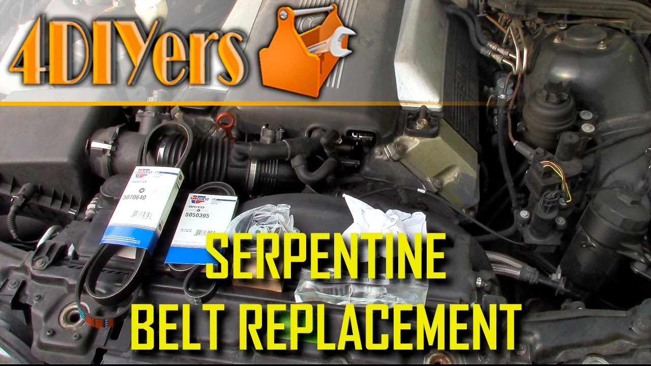 DIY: BMW M62 Serpentine Belt & Tensioner Replacement