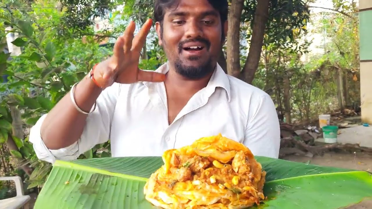 KERALA CHICKEN MILK PAROTTA IN VILLAGE STYLE | பால் சிக்கன் பரோட்டா! 🍗🥛 RECIPE IN TAMIL