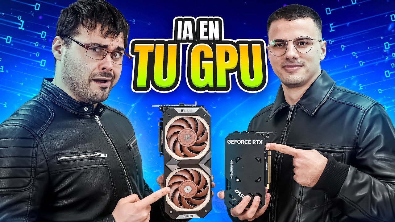 Asi funciona la IA en tu GPU | Stable diffusion, Blender, LM Studio, Davinci Resolve y mas!!🤯