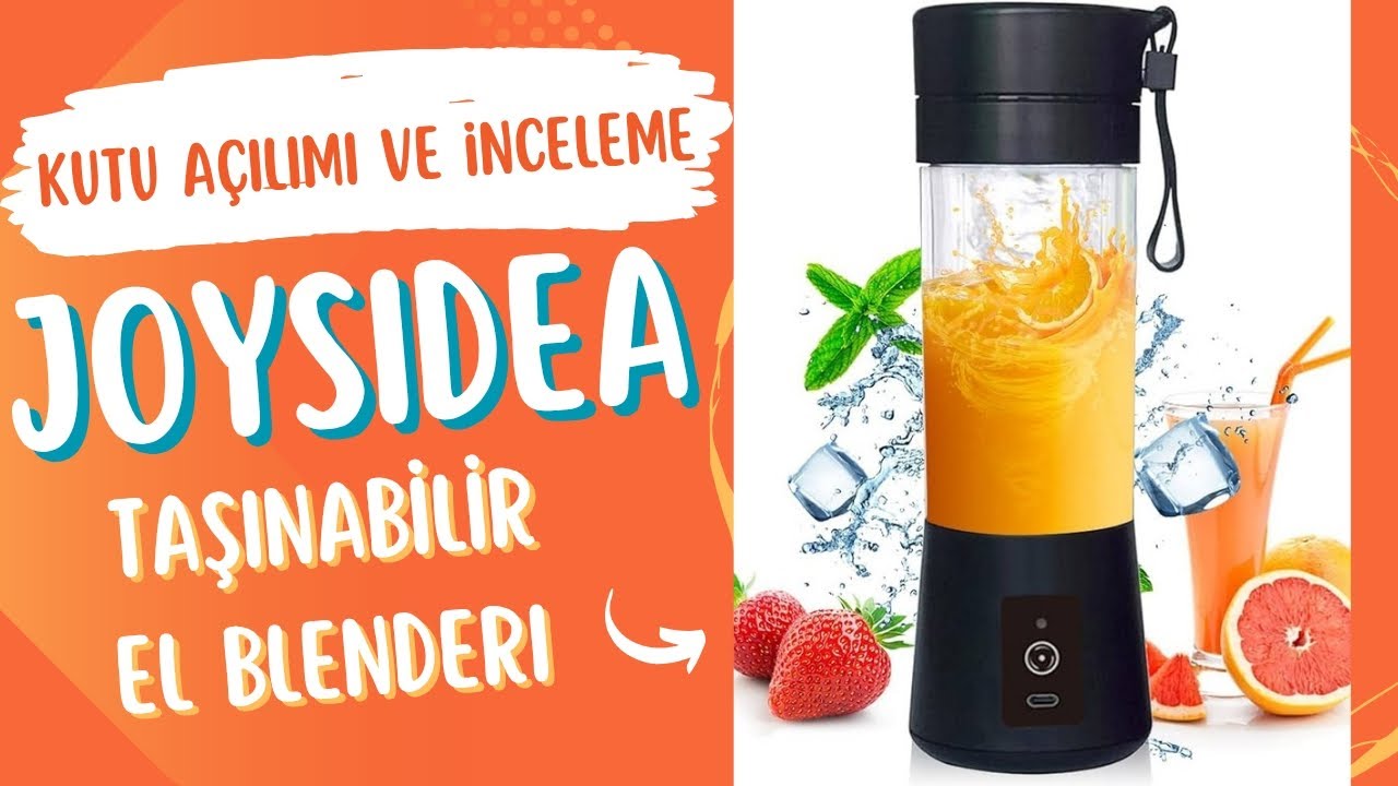 Joysidea Taşınabilir El Blenderı Kutu Açılımı Ve İnceleme #reklamdegildir