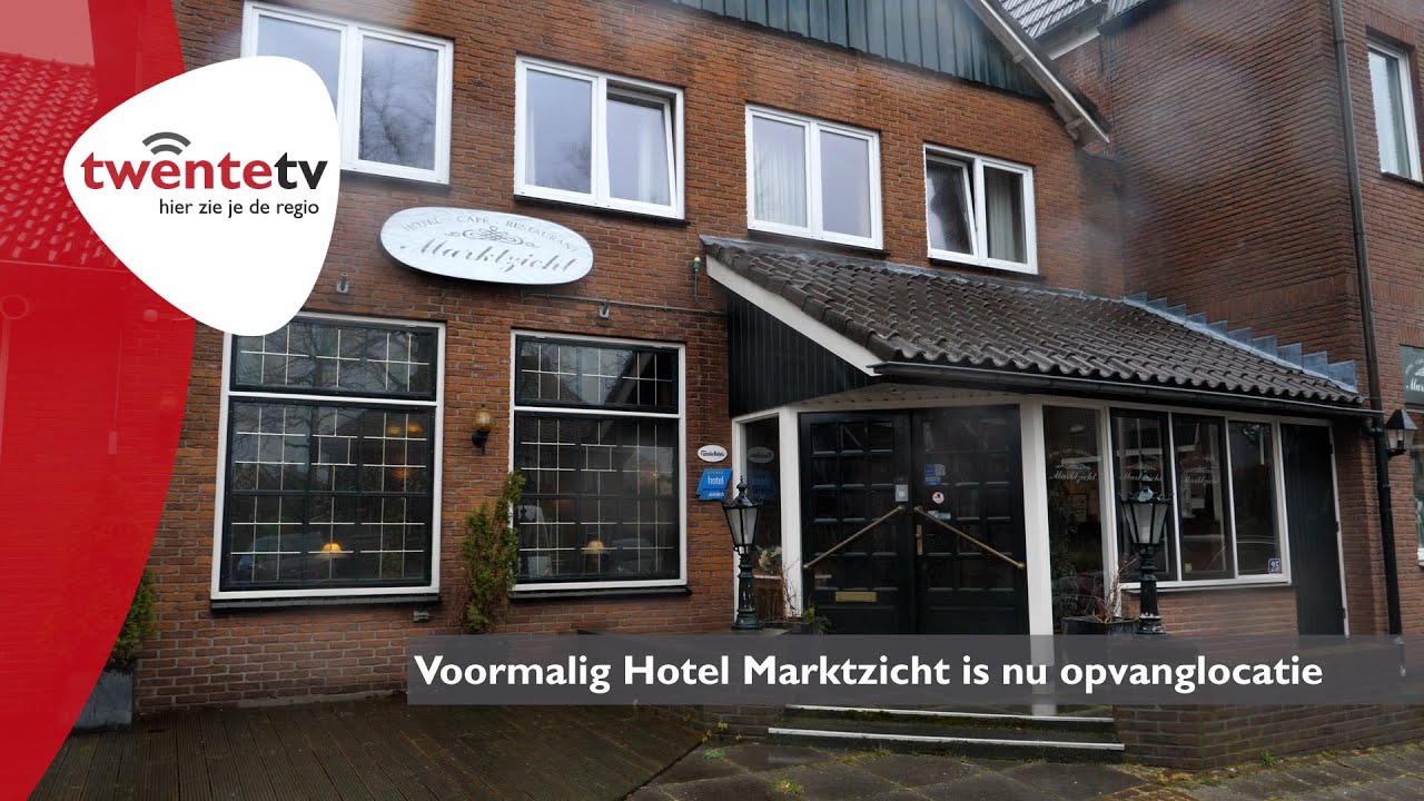 Voormalig Hotel Marktzicht in Losser is nu opvang locatie - Twente TV