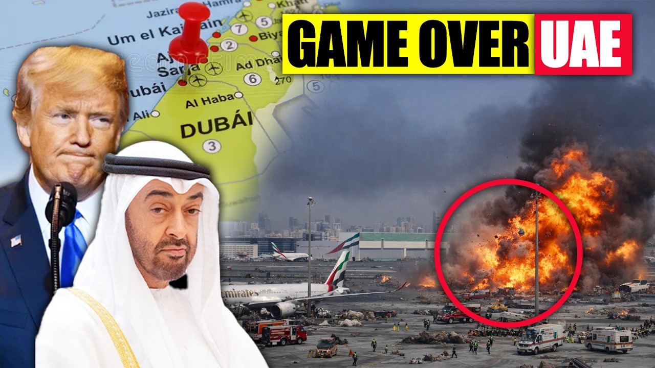 Iran just hit Dubai airport as US forces evacuate; 2,000 soldiers trapped - OPTM
