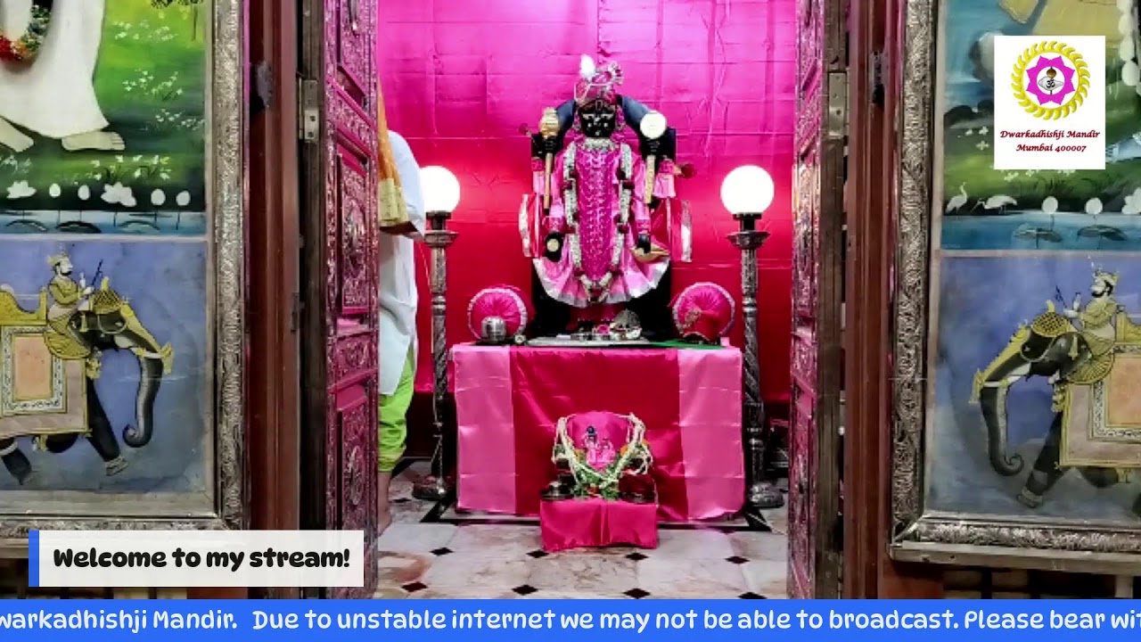 Shree Dwarkadhishji Mandir live