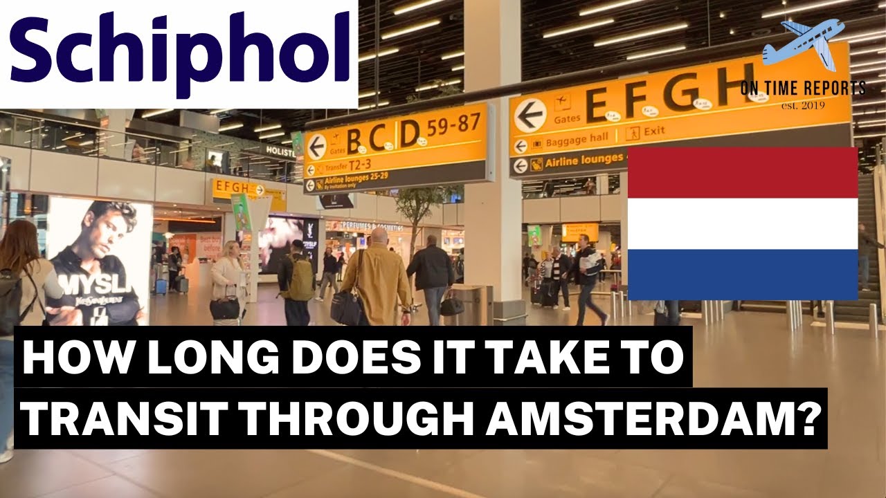 Amsterdam Schiphol (AMS) Airport International Non-Schengen Transfer and Connection Procedure