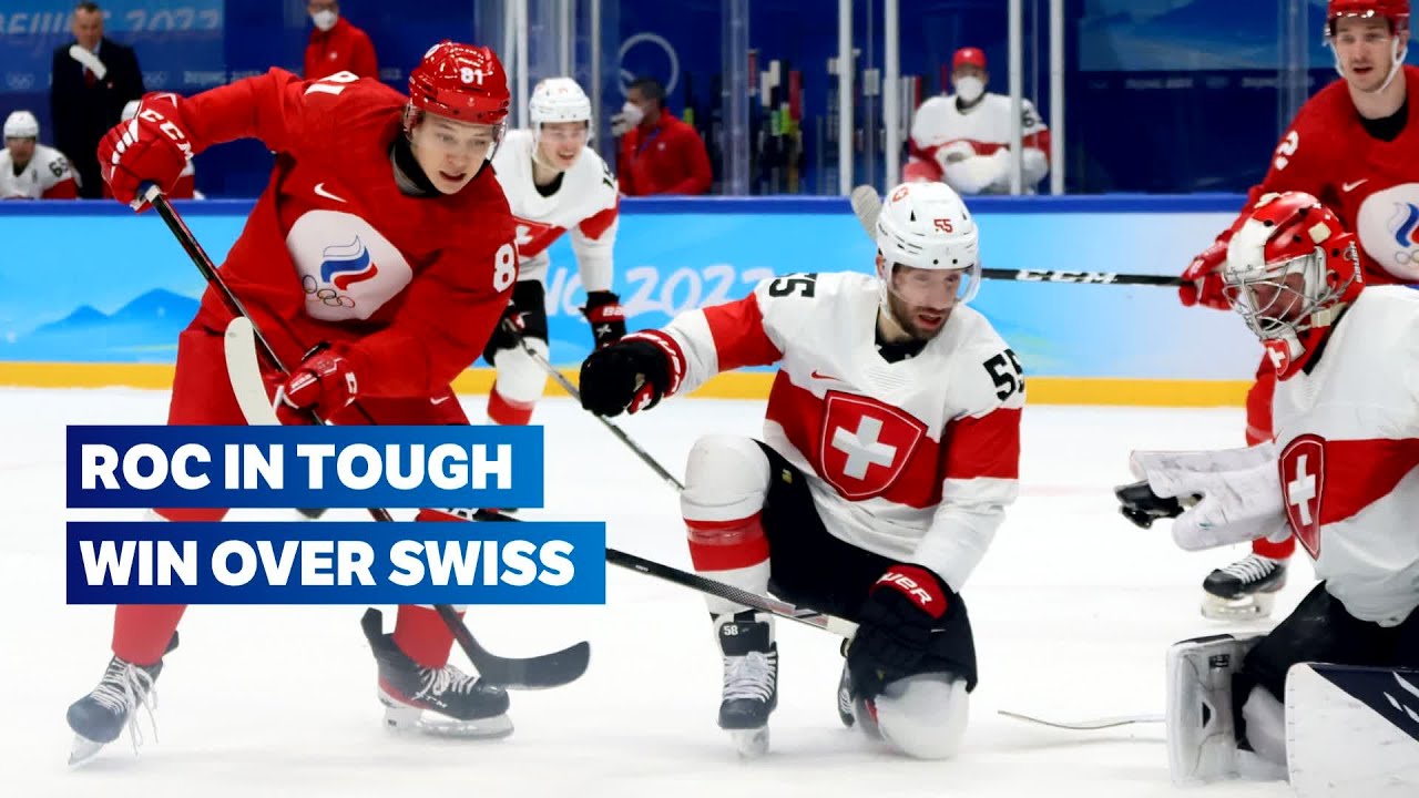 ROC vs Switzerland 🏒 | Highlights | Men's Ice Hockey Beijing 2022