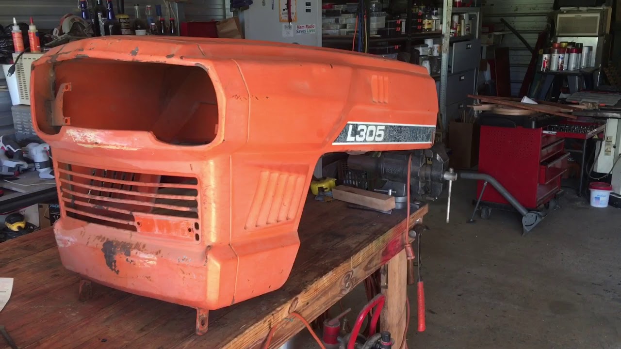 LED headlight upgrade on a Kubota L305