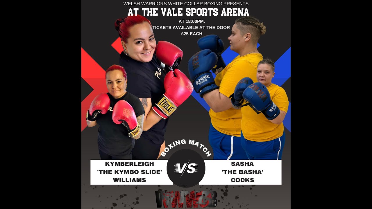 Kymberleigh Williams VS Sasha Cocks | Welsh Warriors White Collar Boxing | 22nd July 2023