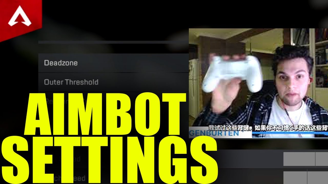 Genburten Aimbot Settings Season 17 Apex Legends