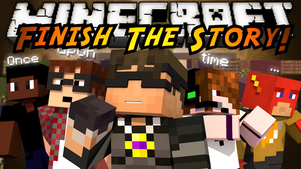 Minecraft Mini-Game : FINISH THE STORY!