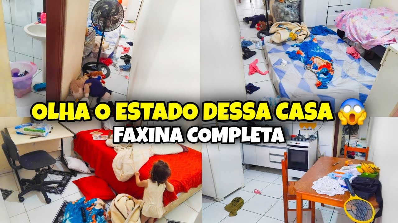 NAO DÁ MAIS CASA SUJA TENTANDO DAR CONTA DE TUDO POR ELES FAXINA COMPLETA ✨️