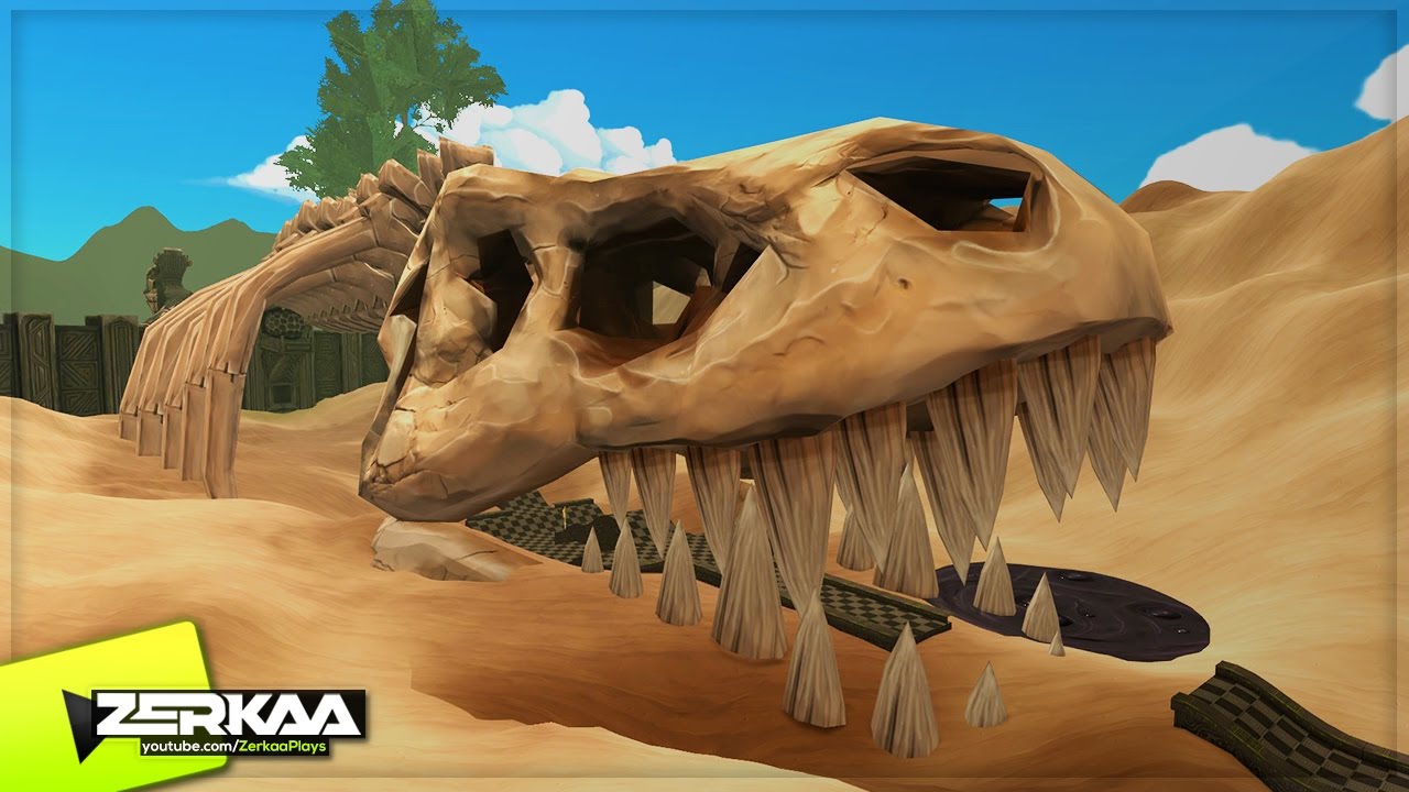 NEW 'ANCIENT' MINIGOLF MAP! (Golf with Your Friends)